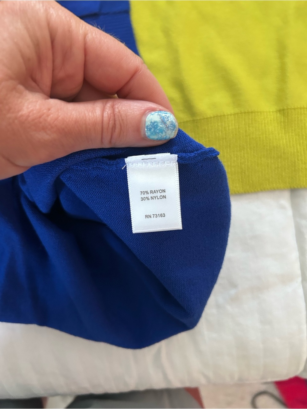 Gorgeous Perfect Condition Cable and Gauge Cobalt Blue Cardigan SzL - Picture 4 of 5